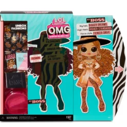Fashion Dolls LOL Surprise OMG Series 3 Da Boss Fashion Doll With 20 Surprises