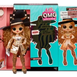Fashion Dolls LOL Surprise OMG Series 3 Da Boss Fashion Doll With 20 Surprises