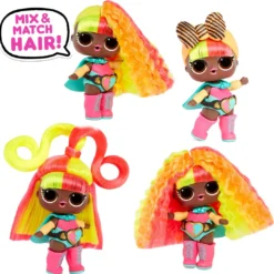 Collectible Dolls LOL Surprise #Hairvibes Dolls With 15 Surprises