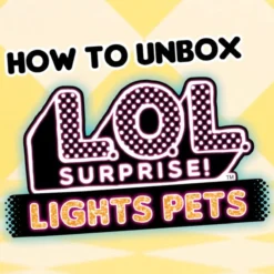 LOL Surprise Lights Pets With REAL Hair & 9 Surprises Including Black Light Surprises Sale