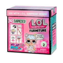 LOL Surprise Furniture Series 2 Ice Cream Pop-Up With Bon Bon & 10+ Surprises Collectible Dolls