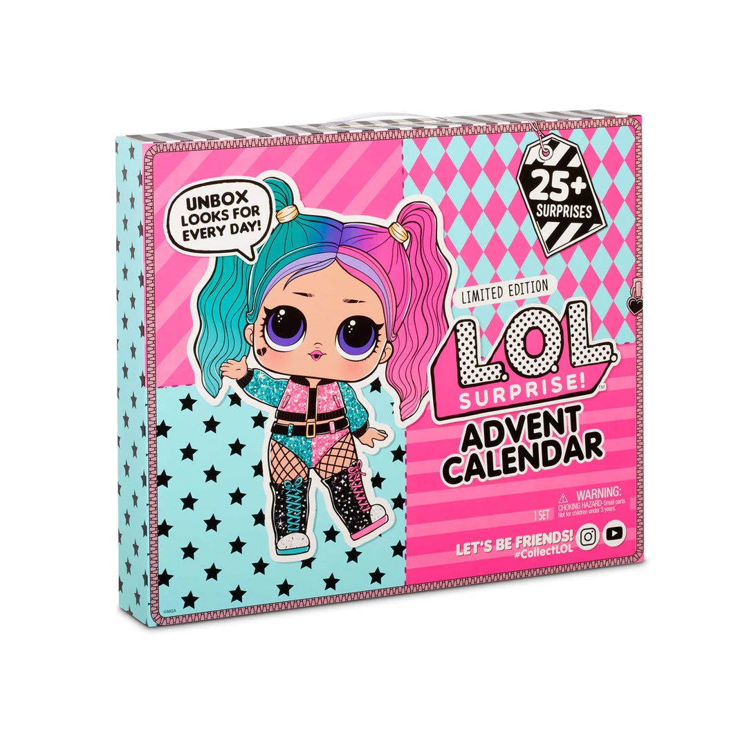 Exclusives & Vault LOL Surprise Advent Calendar With Limited Edition Doll And 25+ Surprises