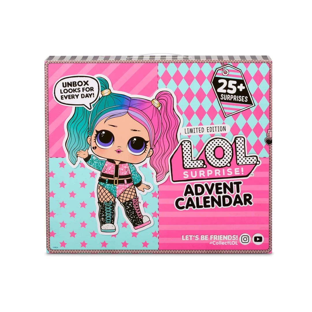 Exclusives & Vault LOL Surprise Advent Calendar With Limited Edition Doll And 25+ Surprises