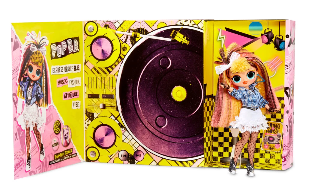 LOL Surprise OMG Remix Pop B.B. Fashion Doll - 25 Surprises With Music