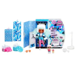 Gifts LOL Surprise OMG Winter Chill Icy Gurl Fashion Doll & Brrr B.B. Doll With 25 Surprises