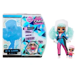 Gifts LOL Surprise OMG Winter Chill Icy Gurl Fashion Doll & Brrr B.B. Doll With 25 Surprises