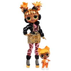 Create Your Own Bundle LOL Surprise OMG Winter Chill Missy Meow Fashion Doll & Baby Cat Doll With 25 Surprises