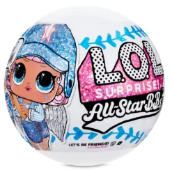 Sale LOL Surprise All-Star B.B.s Sports Series 1 Baseball Sparkly Dolls With 8 Surprises