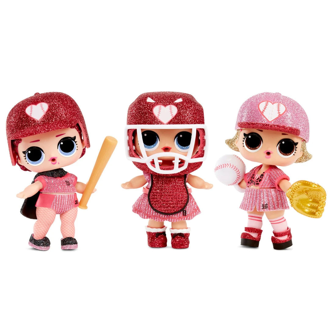 Sale LOL Surprise All-Star B.B.s Sports Series 1 Baseball Sparkly Dolls With 8 Surprises