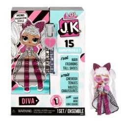 LOL Surprise J.K. Mini Fashion Doll- Diva With 15 Surprises Sale