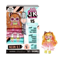 LOL Surprise J.K. Mini Fashion Doll - Neon Q.T. With 15 Surprises Sale
