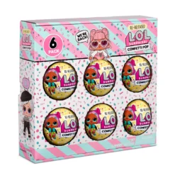 LOL Surprise Confetti Pop 6 Pack Angel - 6 Re-released Dolls Each With 9 Surprises Create Your Own Bundle
