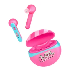 The World Of LOL Surprise LOL Surprise Wireless Earbuds For Kids W/ 3D Stereo Sound & Built-in Mic