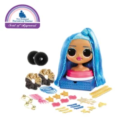L.O.L. Surprise! Official Store LOL Surprise OMG Styling Head Miss Independent With 30 Surprises Doll Accessories