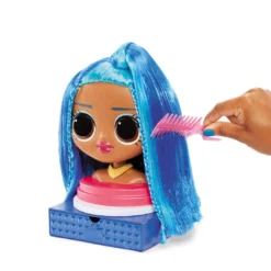 L.O.L. Surprise! Official Store LOL Surprise OMG Styling Head Miss Independent With 30 Surprises Doll Accessories