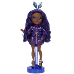 Rainbow High Krystal Bailey – Series 2 Indigo Fashion Doll With 2 Complete Outfits And Accessories