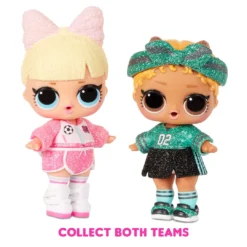 Collectible Dolls LOL Surprise All-Star B.B.s Sports Series 3 Soccer Team Sparkly Dolls With 8 Surprises