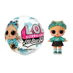 Collectible Dolls LOL Surprise All-Star B.B.s Sports Series 3 Soccer Team Sparkly Dolls With 8 Surprises