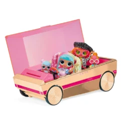 LOL Surprise 3-in-1 Party Cruiser Car With Surprise Pool, Dance Floor And Magic Black Lights