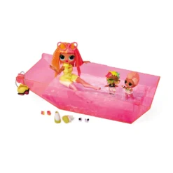 LOL Surprise 3-in-1 Party Cruiser Car With Surprise Pool, Dance Floor And Magic Black Lights