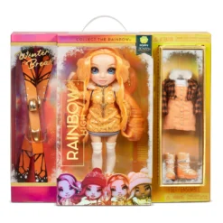 Rainbow High Winter Break Fashion Doll Poppy Rowan With Accessories