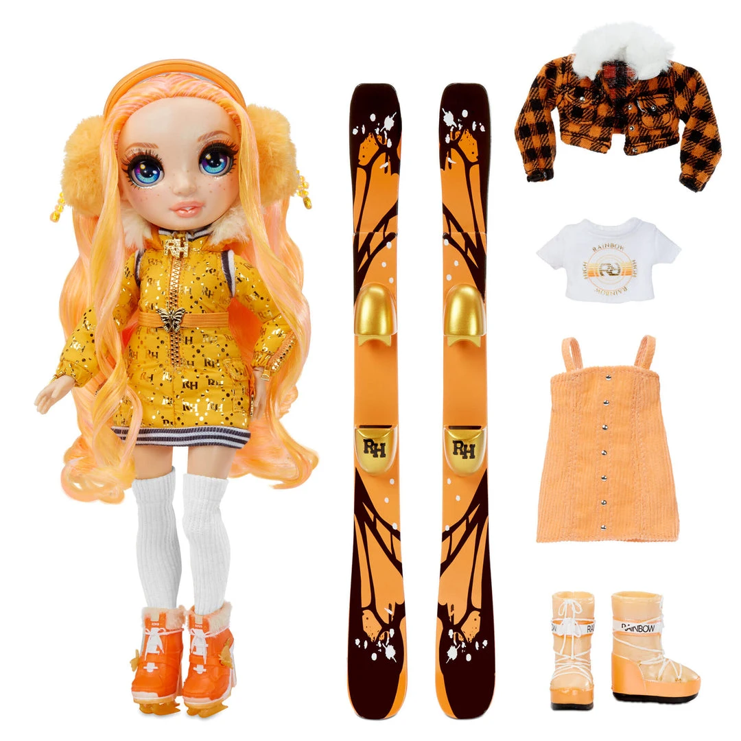 Rainbow High Winter Break Fashion Doll Poppy Rowan With Accessories