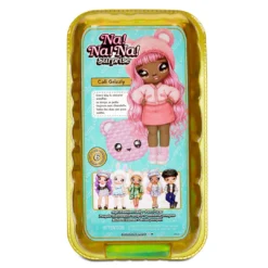 Na Na Na Surprise 2-in-1 Soft Fashion Doll Glam Series - Cali Grizzly