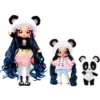 Na Na Na Surprise Family, Soft Panda Family, Doll Set Of 3 With 2 Fashion Dolls And 1 Pet