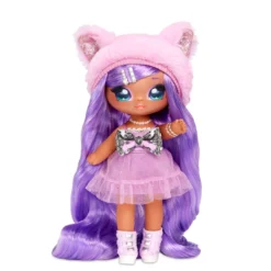 Na Na Na Surprise Family, Soft Lavender Kitty Family, Doll Set Of 3 With 2 Fashion Dolls And 1 Pet
