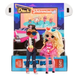 LOL Surprise OMG Movie Magic 2 Pack Fashion Dolls - Tough Dude & Pink Chick