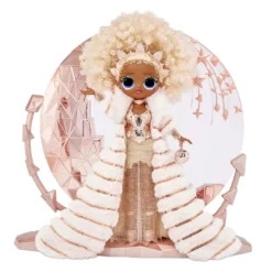 LOL Surprise Holiday OMG 2021 Collector NYE Queen Fashion Doll With Gold Fashions And Accessories
