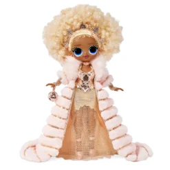 LOL Surprise Holiday OMG 2021 Collector NYE Queen Fashion Doll With Gold Fashions And Accessories