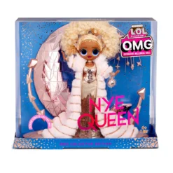 LOL Surprise Holiday OMG 2021 Collector NYE Queen Fashion Doll With Gold Fashions And Accessories