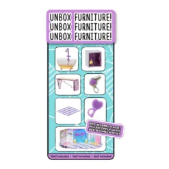 Create Your Own Bundle LOL Surprise Winter Chill Hangout Spaces Furniture Playset With Ice Doll