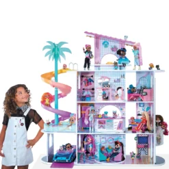 LOL Surprise OMG House Of Surprises – New Real Wood Doll House With 85+ Surprises Best Sellers