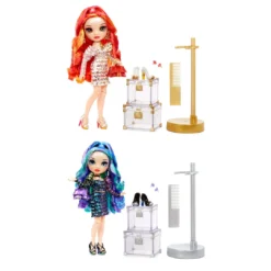 Rainbow High Special Edition Twin Fashion Dolls, Laurel & Holly De'Vious With Doll Accessories
