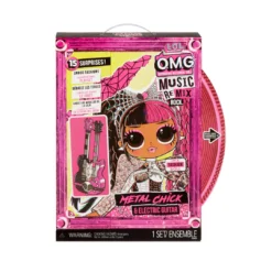 LOL Surprise OMG Remix Rock Metal Chick With Electric Guitar And 15 Surprises Sale