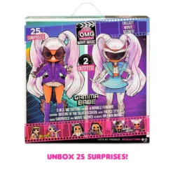 Sale LOL Surprise OMG Movie Magic Gamma Babe Fashion Doll With 25 Surprises