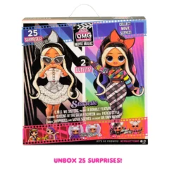 Fashion Dolls LOL Surprise OMG Movie Magic Starlette Fashion Doll With 25 Surprises