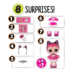 Collectible Dolls LOL Surprise Costume Glam Countess Doll With 7 Surprises