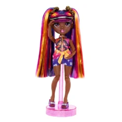 Rainbow High Pacific Coast Phaedra Westward- Sunset (Purple) With Pool Accessories Playset
