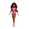 MGA's Dream Ella Splash Doll – Yasmin,11.5" Black Hair Doll In Pink Swimsuit