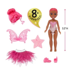 Dream Ella MGA's Dream Bella Color Change Surprise Little Fairies - Jaylen β Pink 5.5