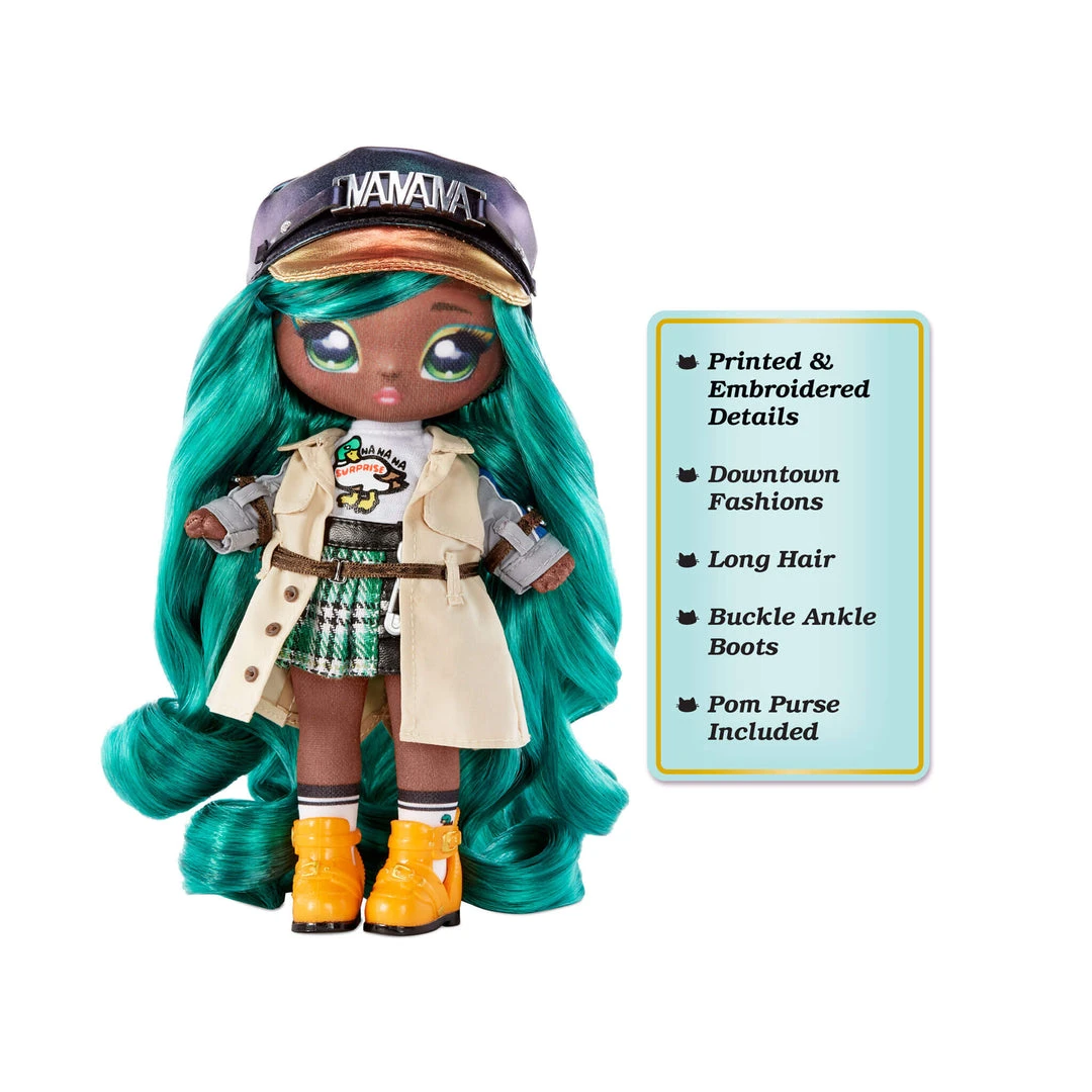 Na Na Na Surprise Glam Series 2 Mallory Duckington - Duck-Inspired 7.5" Fashion Doll