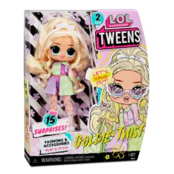 L.O.L. Surprise! Official Store Fashion Dolls LOL Surprise Tweens Series 2 Fashion Doll Goldie Twist With 15 Surprises