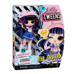 L.O.L. Surprise! Official Store LOL Surprise Tweens Series 2 Fashion Doll Aya Cherry With 15 Surprises