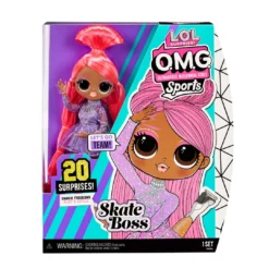 L.O.L. Surprise! Official Store LOL Surprise OMG Sports Fashion Doll Skate Boss With 20 Surprises