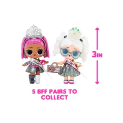 L.O.L. Surprise! Official Store LOL Surprise Tot Queens Dolls With 9 Surprises Collectible Dolls