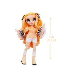 Rainbow High Junior High Poppy Rowan - 9-inch ORANGE Fashion Doll With Accessories
