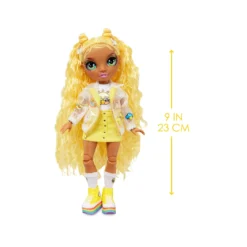 Rainbow High Junior High Sunny Madison - 9-inch YELLOW Fashion Doll With Accessories